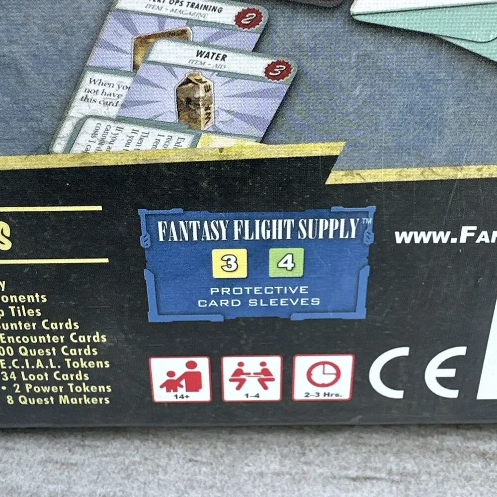 FALLOUT Fantasy Flight Games Bethesda Board Game NEW Factory Sealed